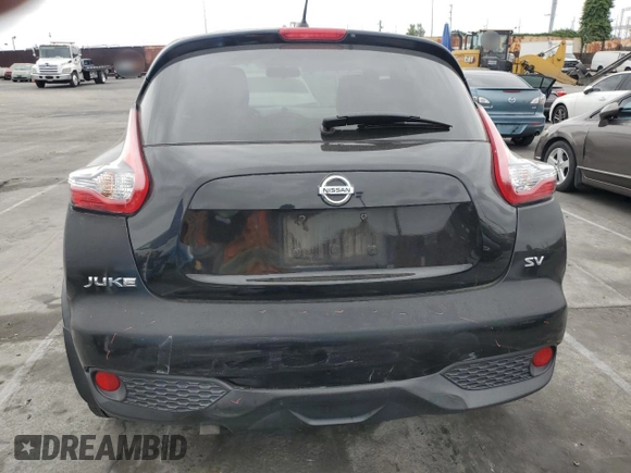 2017 Nissan Juke SL with VIN JN8AF5MR4HT700787, listed as a Copart auction lot 54114155 with 78,136 mi miles and Salvage Title. Bid and sale history available at carsss.com. Image 6.