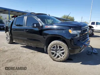 2022 Chevrolet Silverado 1500 LT Trail Boss with VIN 3GCUDFEL4NG586071, listed as a Copart auction lot 72244214 with Not Provided miles and Non Repairable. Bid and sale history available at DreamBid. Image 4.