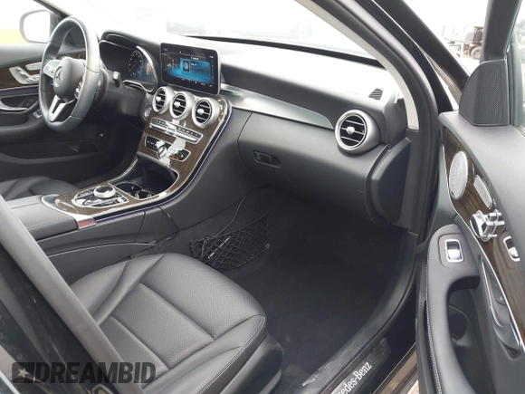 2020 Mercedes-Benz C 300 with VIN WDDWF8DB0LR547049, listed as a IAAI auction lot 41916286 with 41,324 mi miles and . Bid and sale history available at carsss.com. Image 5.