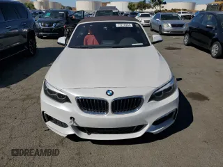 2018 BMW 2 Series 230i with VIN WBA2M7C54JVD51463, listed as a Copart auction lot 72226964 with 24,053 mi miles and Salvage Title. Bid and sale history available at carsss.com. Image 5.