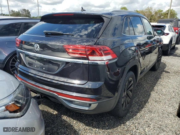 2022 Volkswagen Atlas Cross Sport 3.6L V6 SE w/Technology with VIN 1V2JE2CA4NC205024, listed as a Copart auction lot 74591234 with 63,897 mi miles and Non Repairable. Bid and sale history available at carsss.com. Image 3.