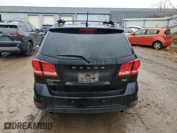 2014 Dodge Journey R/T with VIN 3C4PDDFG4ET117900, listed as a Copart auction lot 80911244 with 111,773 mi miles and Clean title. Bid and sale history available at DreamBid. Image 6.