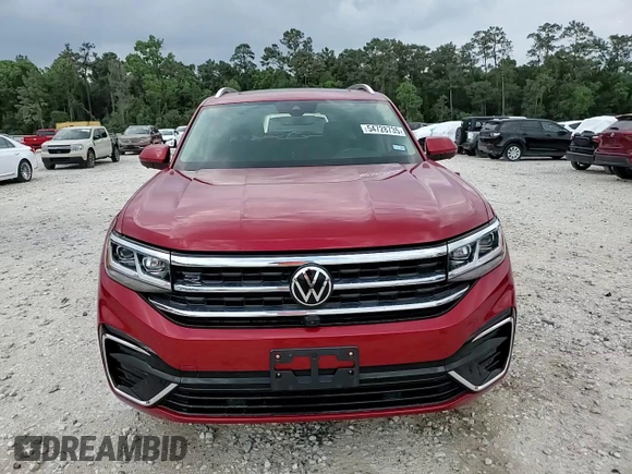 2023 Volkswagen Atlas SEL Premium R-Line с VIN 1V2FR2CAXPC516535, выставлен на аукционе Copart как лот 54728735 с пробегом 36 359 миль миль и Чистый • Clean title. История ставок и продаж доступна на DreamBid. Изображение 15.