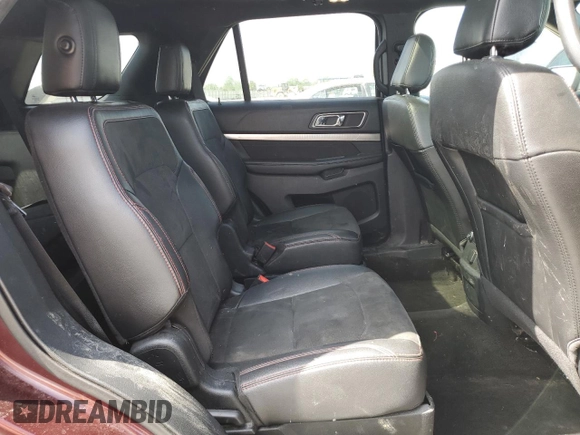 2018 Ford Explorer XLT with VIN 1FM5K8D85JGA96646, listed as a Copart auction lot 57158185 with 90,657 mi miles and Salvage title. Bid and sale history available at DreamBid. Image 11.