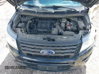 2017 Ford Police Interceptor Utility with VIN 1FM5K8ARXHGC63042, listed as a IAAI auction lot 42449445 with 82,606 mi miles and . Bid and sale history available at DreamBid. Image 10.