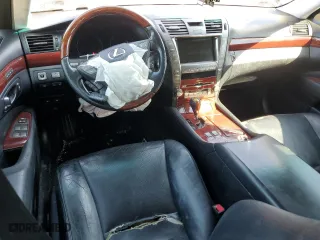 2008 Lexus LS 460 LWB with VIN JTHGL46F785025354, listed as a Copart auction lot 72372784 with 166,549 mi miles and Salvage Title. Bid and sale history available at carsss.com. Image 8.