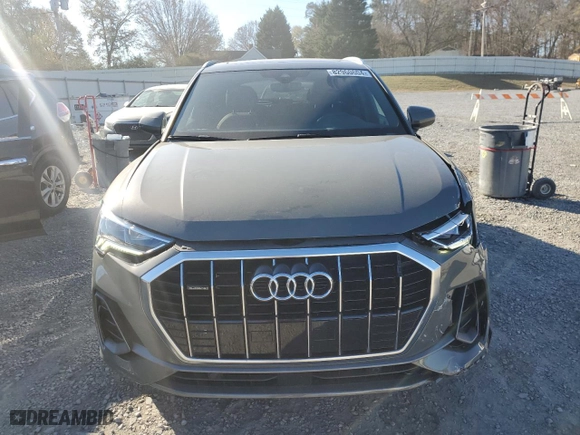 2020 Audi Q3 S line Premium Plus with VIN WA1EECF36L1113941, listed as a Copart auction lot 82960604 with 29,723 mi miles and Salvage Title. Bid and sale history available at carsss.com. Image 5.