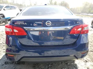 2016 Nissan Sentra SV with VIN 3N1AB7AP4GY319746, listed as a Copart auction lot 53178705 with Not Provided miles and Salvage Title. Bid and sale history available at DreamBid. Image 6.