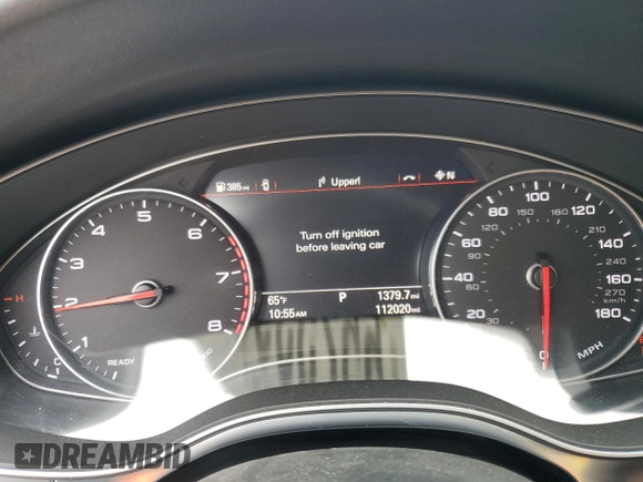 2017 Audi A6 Premium Plus z VIN WAUF2AFC3HN062029, wystawiony jako Copart lot #55255985 z przebiegiem 112 020 mil mil oraz Szkody całkowita. Historia ofert i sprzedaży dostępna na DreamBid. Obrazek 9.