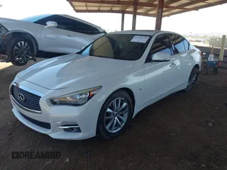 2015 Infiniti Q50 Premium z VIN JN1BV7AP4FM353666, wystawiony jako IAAI lot #42289579 z przebiegiem 96 894 mil mil oraz . Historia ofert i sprzedaży dostępna na DreamBid. Obrazek 17.