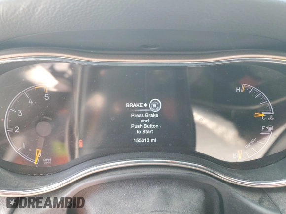2016 Jeep Grand Cherokee Limited with VIN 1C4RJFBM1GC381387, listed as a Copart auction lot 58740275 with 155,313 mi miles and Clean title. Bid and sale history available at DreamBid. Image 9.