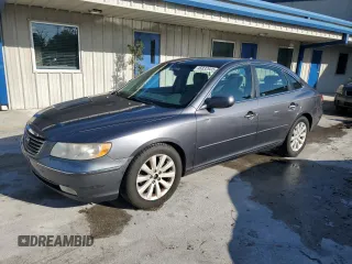 2010 Hyundai Azera GLS with VIN KMHFC4DD5AA484650, listed as a Copart auction lot 46832605 with 206,784 mi miles and Salvage title. Bid and sale history available at DreamBid. Image 1.