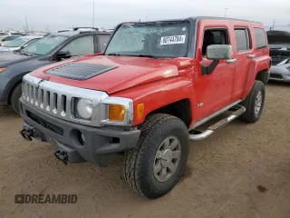 2007 Hummer H3 SUV with VIN 5GTDN13E378239403, listed as a Copart auction lot 80744784 with 351,582 mi miles and Salvage Title. Bid and sale history available at DreamBid. Image 1.
