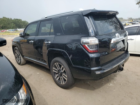2023 Toyota 4Runner Limited with VIN JTEDU5JR1P5298406, listed as a Copart auction lot 74578874 with 10,589 mi miles and Non Repairable. Bid and sale history available at carsss.com. Image 2.