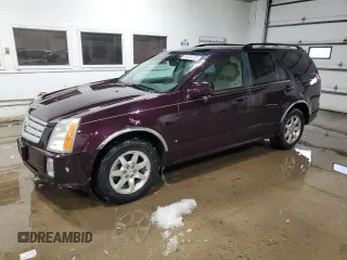 2008 Cadillac SRX RWD z VIN 1GYEE637280210642, wystawiony jako Copart lot #44681345 z przebiegiem 100 676 mil mil oraz Szkoda całkowita • Salvage title. Historia ofert i sprzedaży dostępna na DreamBid. Obrazek 1.