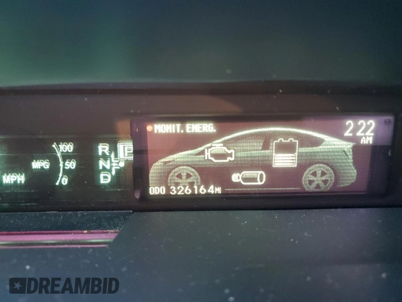 2011 Toyota Prius I with VIN JTDKN3DU4B1475642, listed as a Copart auction lot 87303004 with 326,164 mi miles and Salvage Title. Bid and sale history available at carsss.com. Image 9.