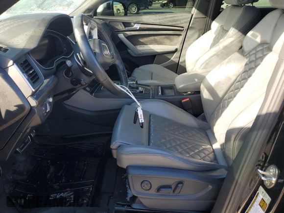 2018 Audi SQ5 with VIN WA1C4BFY1J2152136, listed as a Copart auction lot 89361275 with 53,603 mi miles and Salvage Title. Bid and sale history available at DreamBid. Image 7.