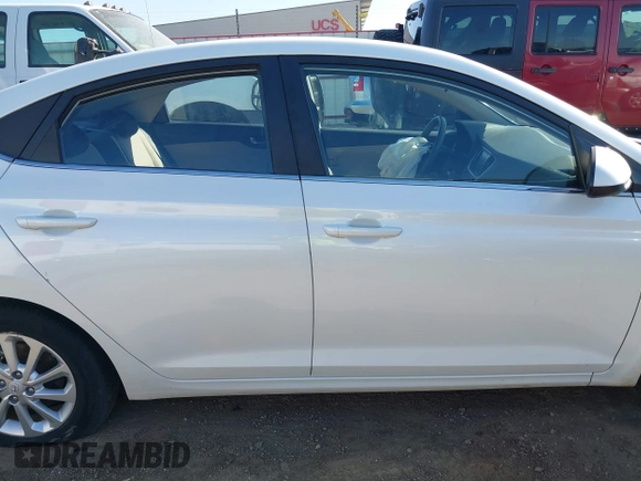 2019 Hyundai Accent SE with VIN 3KPC24A38KE068774, listed as a IAAI auction lot 41768663 with 17,916 mi miles. Bid and sale history available at carsss.com. Image 14.