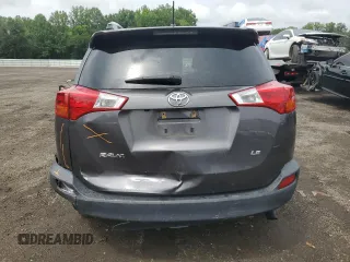 2014 Toyota RAV4 LE with VIN JTMZFREV2EJ021058, listed as a Copart auction lot 64478785 with 71,108 mi miles and Salvage title. Bid and sale history available at DreamBid. Image 6.
