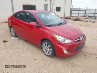 2012 Hyundai Accent GLS with VIN KMHCU4AE0CU128038, listed as a IAAI auction lot 42654710 with 175,057 mi miles and . Bid and sale history available at DreamBid. Image 1.