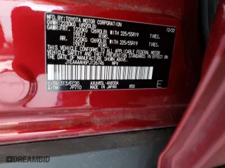 2023 Toyota Venza LE with VIN JTEAAAAH6PJ126746, listed as a Copart auction lot 48636565 with 33,789 mi miles and Salvage Title. Bid and sale history available at carsss.com. Image 15.