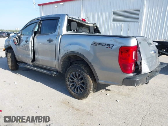 2020 Ford Ranger XL with VIN 1FTER4FH7LLA87401, listed as a IAAI auction lot 42098985 with 49,485 mi miles and . Bid and sale history available at DreamBid. Image 3.