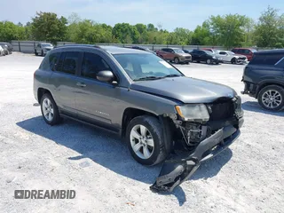 2012 Jeep Compass Sport with VIN 1C4NJCBB9CD610317, listed as a IAAI auction lot 42049138 with 127,616 mi miles and . Bid and sale history available at carsss.com. Image 1.