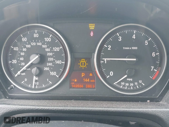 2010 BMW 3 Series 328i xDrive with VIN WBAPK5C56AA647928, listed as a IAAI auction lot 42511930 with 149,584 mi miles and . Bid and sale history available at DreamBid. Image 7.