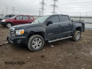 2019 GMC Canyon 4WD SLE z VIN 1GTG6CEN1K1131714, wystawiony jako Copart lot #55054235 z przebiegiem 46 061 mil mil oraz Szkoda całkowita • Salvage title. Historia ofert i sprzedaży dostępna na DreamBid. Obrazek 1.