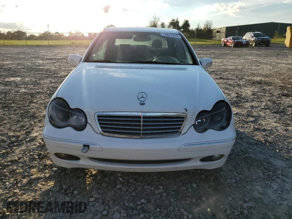 2003 Mercedes-Benz C 320 with VIN WDBRF64JX3F398183, listed as a Copart auction lot 73837514 with 129,526 mi miles and Salvage Title. Bid and sale history available at DreamBid. Image 5.