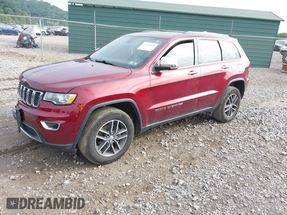 2018 Jeep Grand Cherokee Limited with VIN 1C4RJFBG9JC337526, listed as a IAAI auction lot 42513633 with 86,928 mi miles and . Bid and sale history available at DreamBid. Image 17.