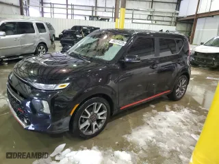 2020 Kia Soul GT-Line with VIN KNDJ63AU0L7089876, listed as a Copart auction lot 88314225 with 43,444 mi miles and Salvage Title. Bid and sale history available at carsss.com. Image 1.