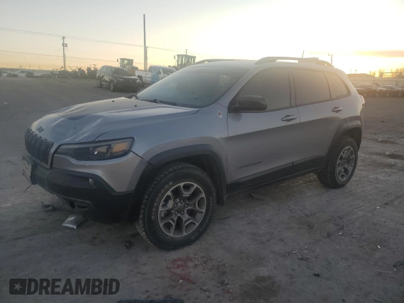 2020 Jeep Cherokee Trailhawk Elite с VIN 1C4PJMBX9LD562523, выставлен на аукционе Copart как лот 41488455 с пробегом 79 301 миль миль и Списание • Salvage title. История ставок и продаж доступна на DreamBid. Изображение 1.