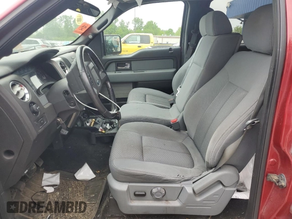 2013 Ford F-150 XL with VIN 1FTFW1ET7DFD24499, listed as a Copart auction lot 58368505 with 182,513 mi miles and Salvage title. Bid and sale history available at DreamBid. Image 7.