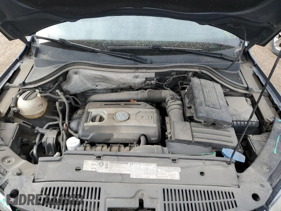 2012 Volkswagen Tiguan S with VIN WVGBV7AX5CW553643, listed as a Copart auction lot 75496504 with 99,648 mi miles and Salvage Title. Bid and sale history available at DreamBid. Image 11.