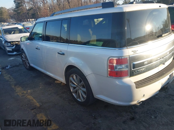 2014 Ford Flex Limited with VIN 2FMGK5D84EBD27542, listed as a IAAI auction lot 41261801 with 69,386 mi miles. Bid and sale history available at carsss.com. Image 3.