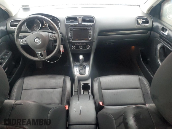 2012 Volkswagen Jetta TDI w/Sunroof & Nav with VIN 3VWPL7AJ1CM641355, listed as a Copart auction lot 62521145 with 94,791 mi miles and Salvage title. Bid and sale history available at DreamBid. Image 8.