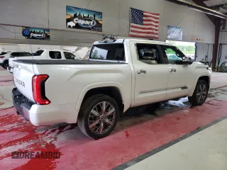 2023 Toyota Tundra Capstone Hybrid with VIN 5TFVC5DB9PX030251, listed as a Copart auction lot 55017275 with 24,192 mi miles and Salvage title. Bid and sale history available at DreamBid. Image 3.