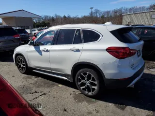 2020 BMW X1 xDrive28i with VIN WBXJG9C01L5P56897, listed as a Copart auction lot 46285115 with 57,258 mi miles and Salvage Title. Bid and sale history available at carsss.com. Image 2.