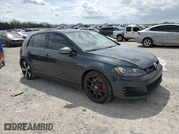 2015 Volkswagen Golf GTI Autobahn w/Performance Pkg with VIN 3VW447AU2FM067167, listed as a Copart auction lot 51449045 with 274,165 mi miles and Salvage Title. Bid and sale history available at carsss.com. Image 4.
