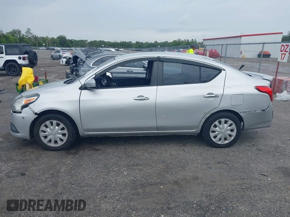 2016 Nissan Versa S with VIN 3N1CN7AP5GL820657, listed as a IAAI auction lot 42655492 with 143,467 mi miles and . Bid and sale history available at DreamBid. Image 14.