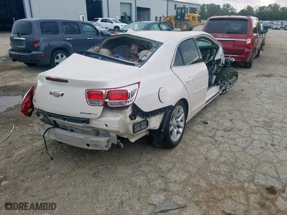 2013 Chevrolet Malibu LT with VIN 1G11C5SA0DF347354, listed as a Copart auction lot 50979949 with NaN miles and Non Repairable. Bid and sale history available at carsss.com. Image 4.