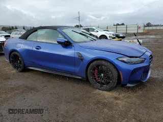 2022 BMW M4 Competition xDrive with VIN WBS33BA04NCJ86672, listed as a Copart auction lot 37588104 with 0 mi miles. Bid and sale history available at carsss.com. Image 4.