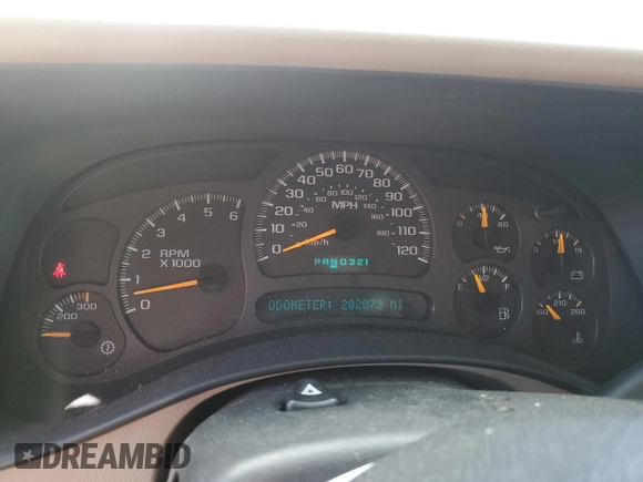 2003 Chevrolet Suburban LT with VIN 3GNGK26U33G194528, listed as a Copart auction lot 53511935 with 202,873 mi miles and Clean Title. Bid and sale history available at carsss.com. Image 9.