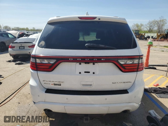 2016 Dodge Durango Citadel z VIN 1C4RDJEG7GC449465, wystawiony jako Copart lot #53279635 z przebiegiem 138 930 mil mil oraz Szkoda całkowita • Salvage title. Historia ofert i sprzedaży dostępna na DreamBid. Obrazek 6.