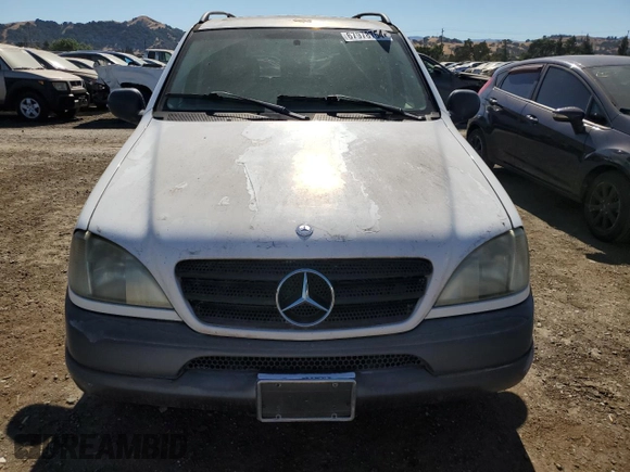 1999 Mercedes-Benz M-Class with VIN 4JGAB54E1XA136722, listed as a Copart auction lot 67978754 with 169,920 mi miles and Clean Title. Bid and sale history available at carsss.com. Image 5.