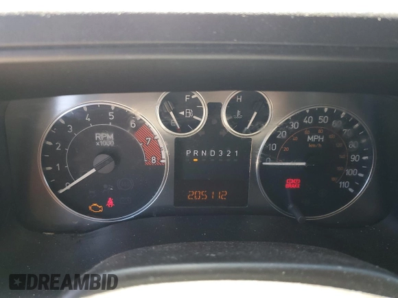 2007 Hummer H3 SUV with VIN 5GTDN13E278152219, listed as a Copart auction lot 76464864 with 205,112 mi miles and Salvage Title. Bid and sale history available at DreamBid. Image 9.