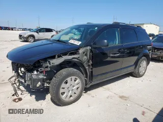 2019 Dodge Journey SE Value with VIN 3C4PDCABXKT873491, listed as a Copart auction lot 52195175 with 41,162 mi miles and Salvage Title. Bid and sale history available at DreamBid. Image 1.