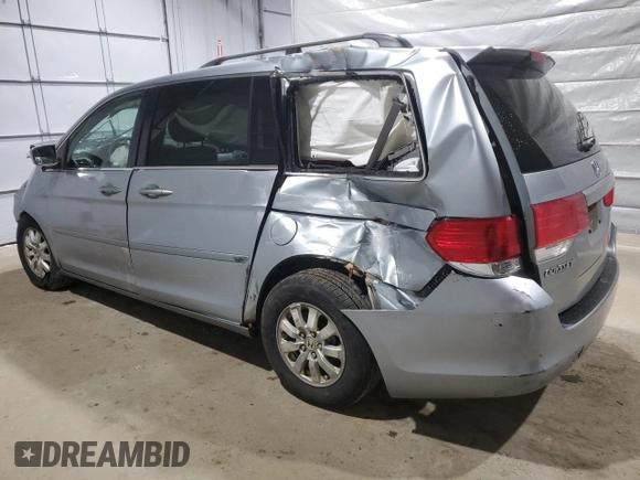2008 Honda Odyssey EX-L with VIN 5FNRL38748B053878, listed as a Copart auction lot 49357005 with 222,876 mi miles and Salvage Title. Bid and sale history available at DreamBid. Image 2.