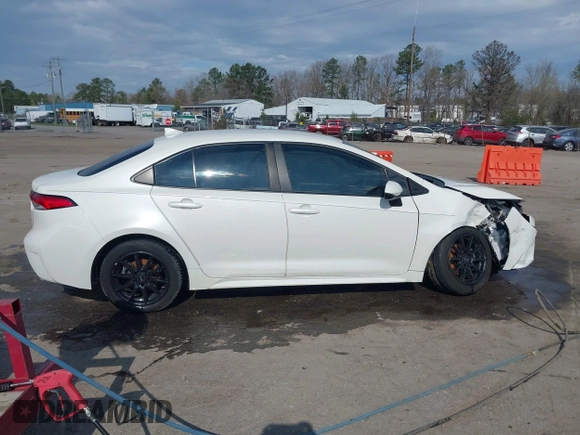 2021 Toyota Corolla LE with VIN 5YFEPMAEXMP160661, listed as a IAAI auction lot 41795003 with 82,470 mi miles and . Bid and sale history available at carsss.com. Image 13.